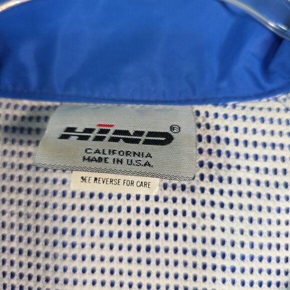 VTG HIND Track Suit Pullover Jacket Pull On Pants Size M 4060 Unisex Windbreaker - Picture 4 of 16